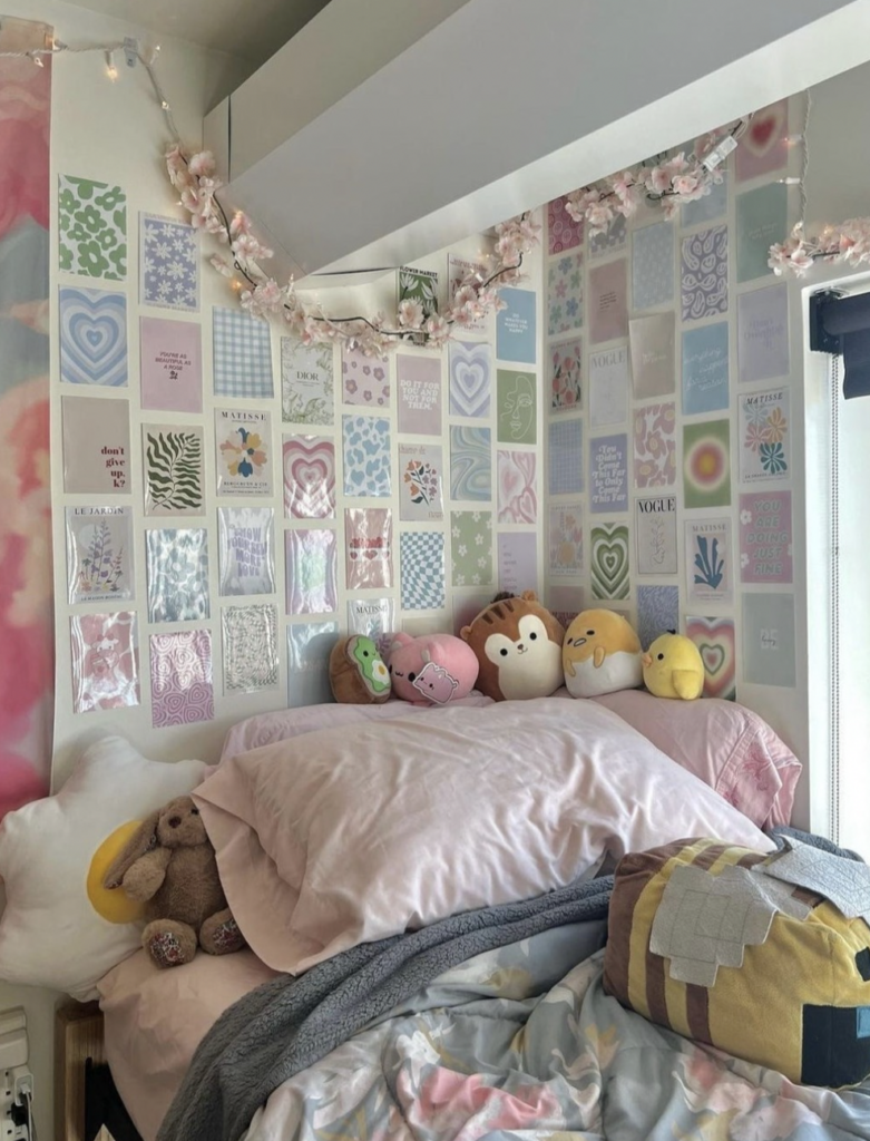 Pastel Dorm Room