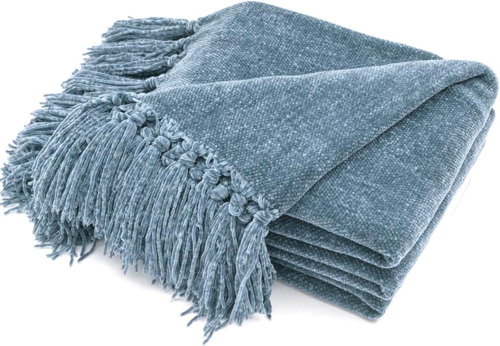 Gray Soft Throw Blanket