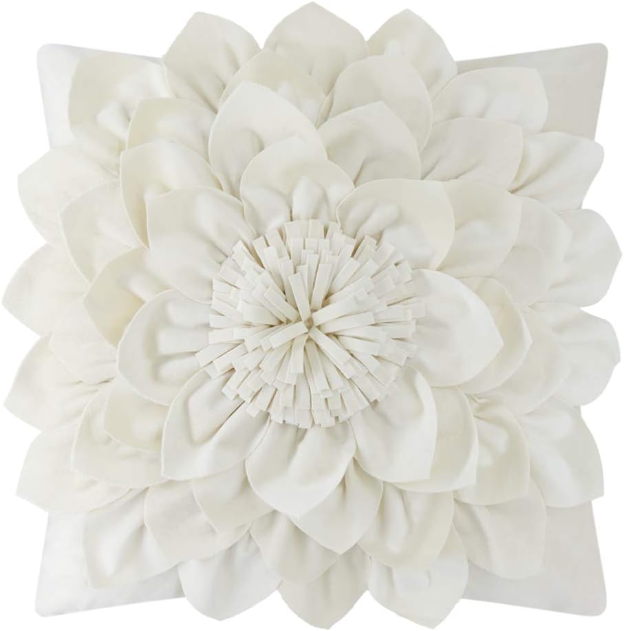 White Floral Pillowcases