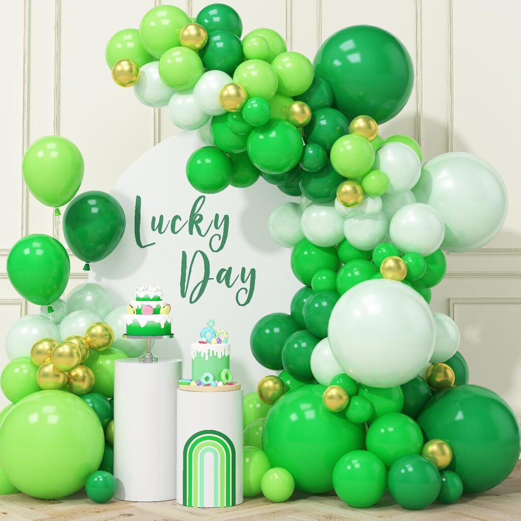 Green Balloon Arch Kit