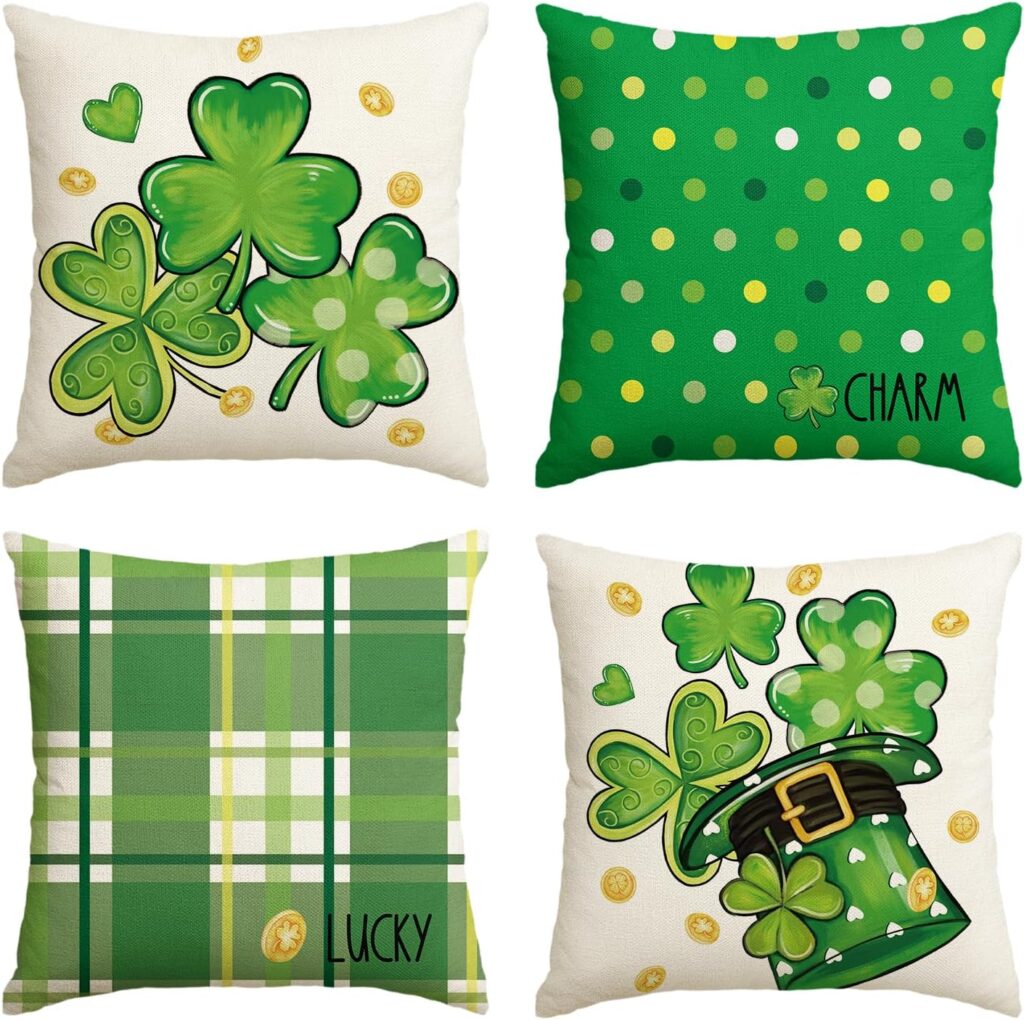 Plaid Throw Pillow Covers