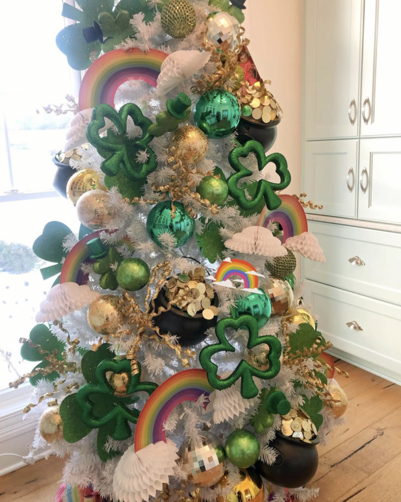 St Patricks Day Christmas Tree