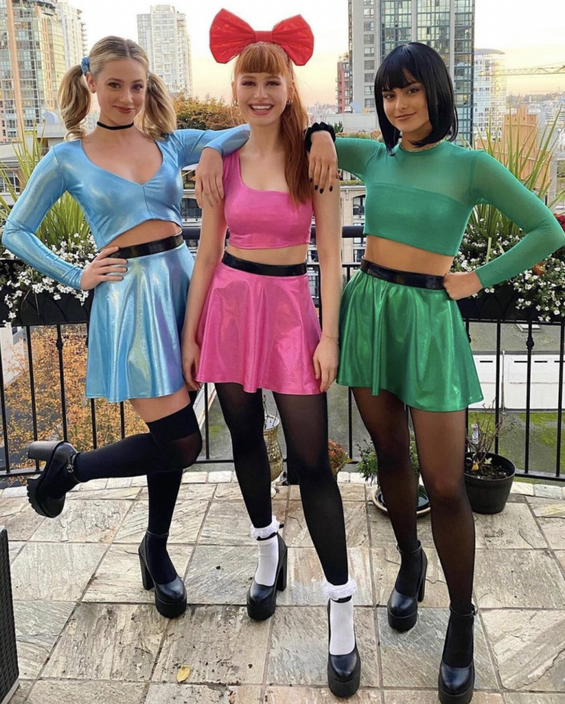 Powerpuff Girls Trio Halloween Costumes