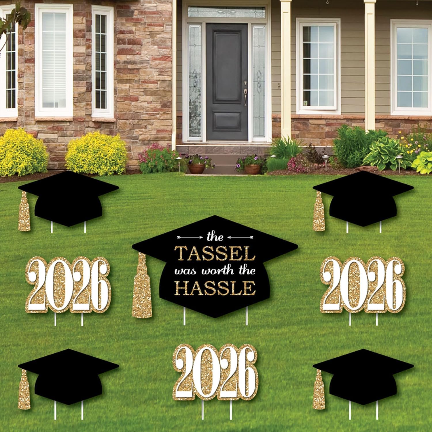 Happiness Gold Class Of 2026 Outdoor