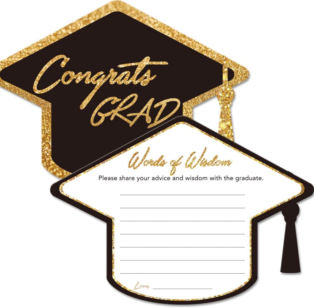 Graduation Advice Cards