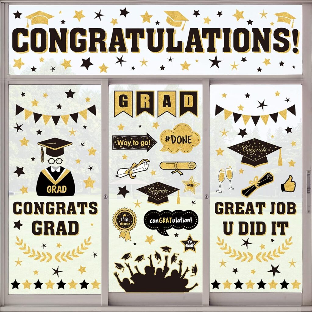 Graduation Window Sticker