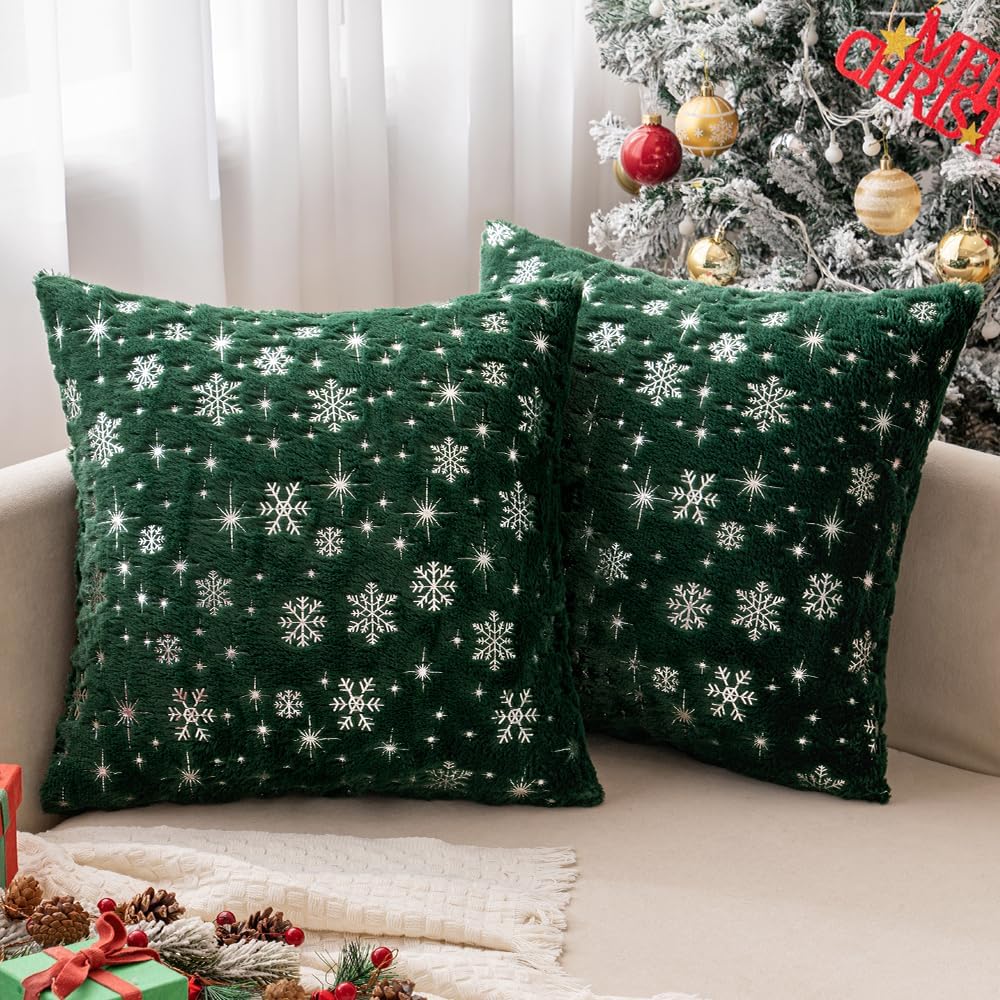 Green Throw Pillows