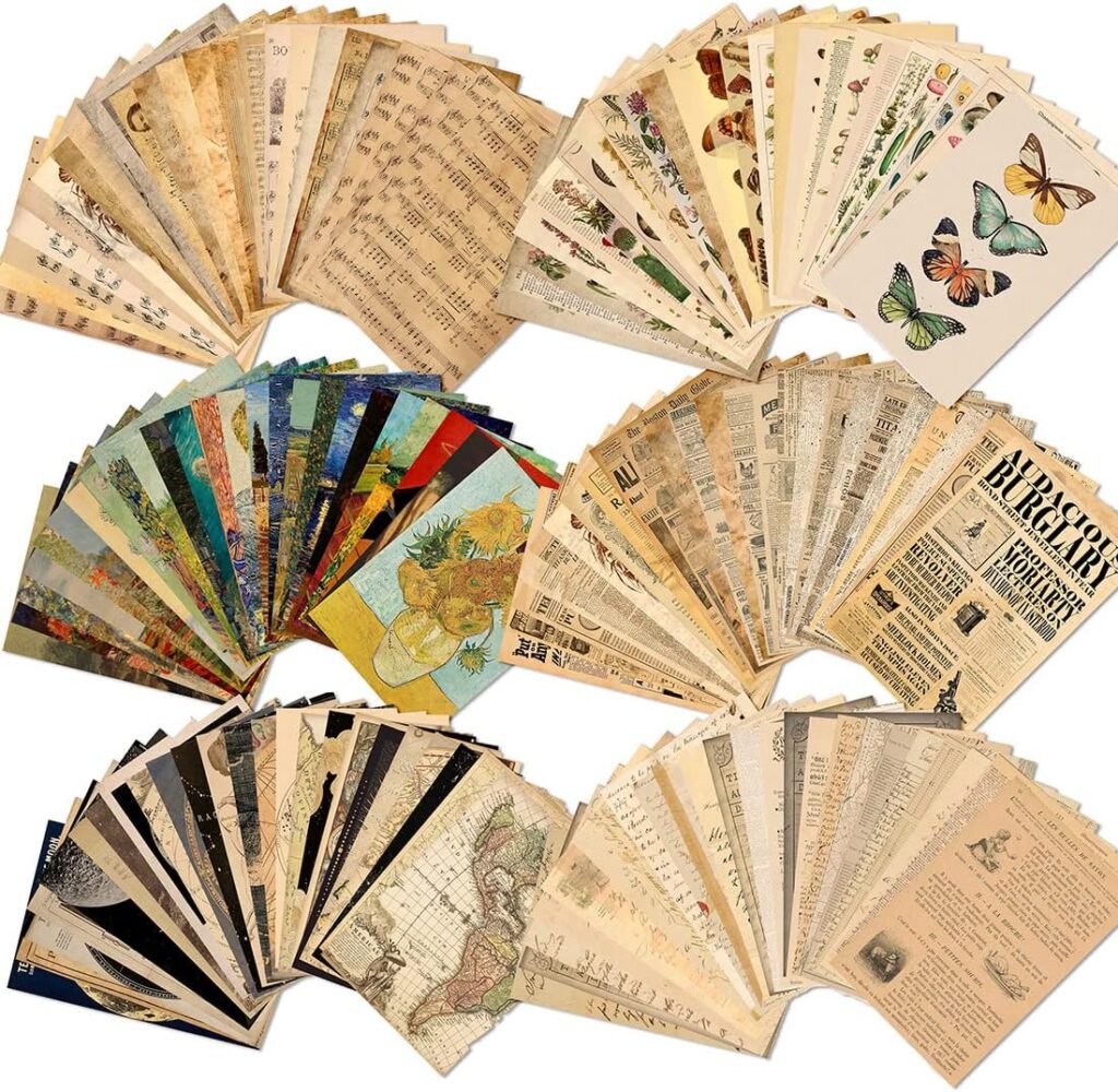 Sheets Of Scrapbook