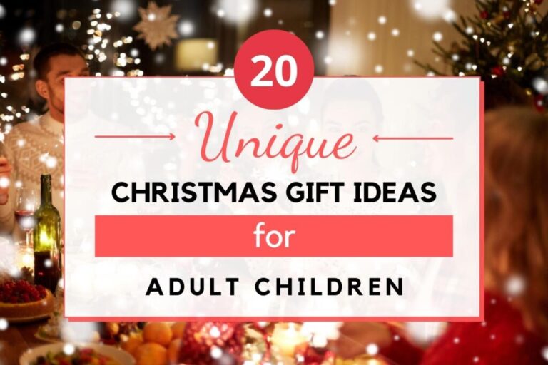 20 Unique Christmas Gift Ideas for Adult Children 2024 - Cassidy Lucille