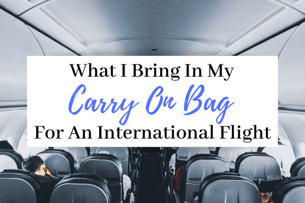 International Carry On Bag Header 2