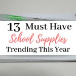Must Have School Supplies Header