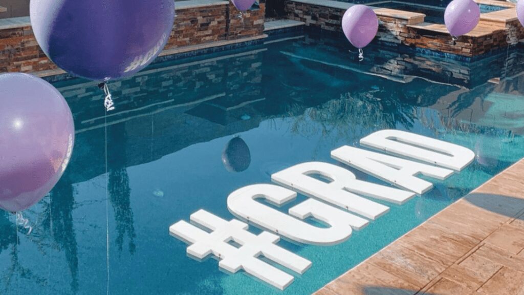 Pool Party Graduation Ideas Image