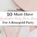 Rosegold Graduation Party Header