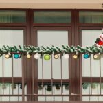 Apartment Balcony Christmas Decorations