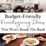 Budget Friendly Friendsgiving Header