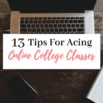 Tips For Acing Online College Classes Header