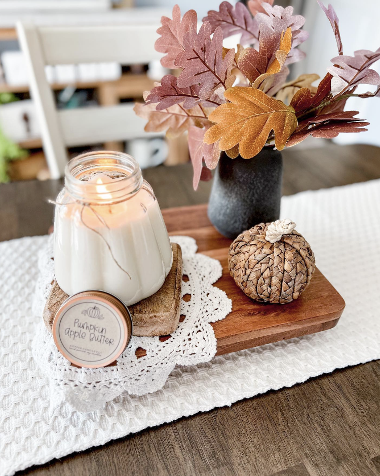 Scented Candle Centerpiece