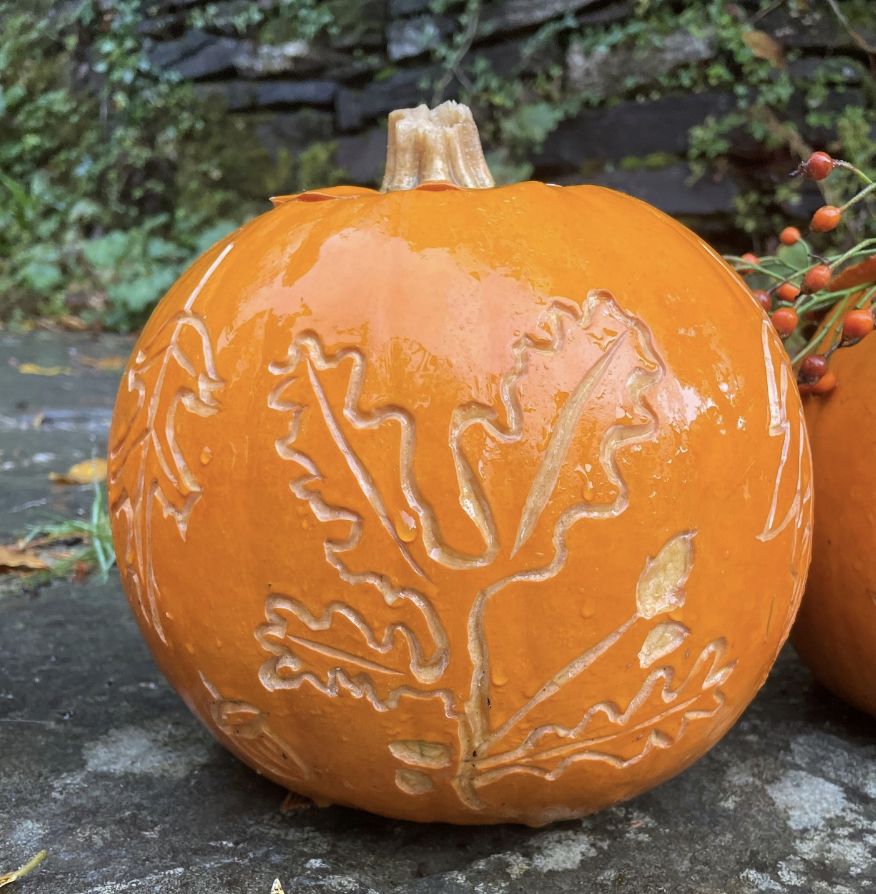 Autumn Leaf Pumpkin