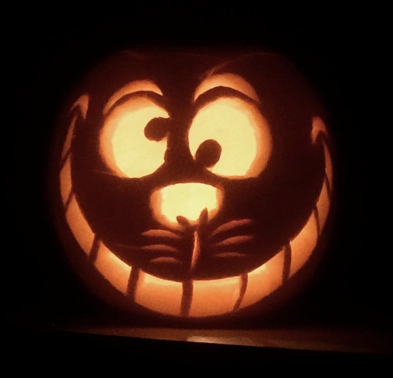 Cheshire Cat Pumpkin