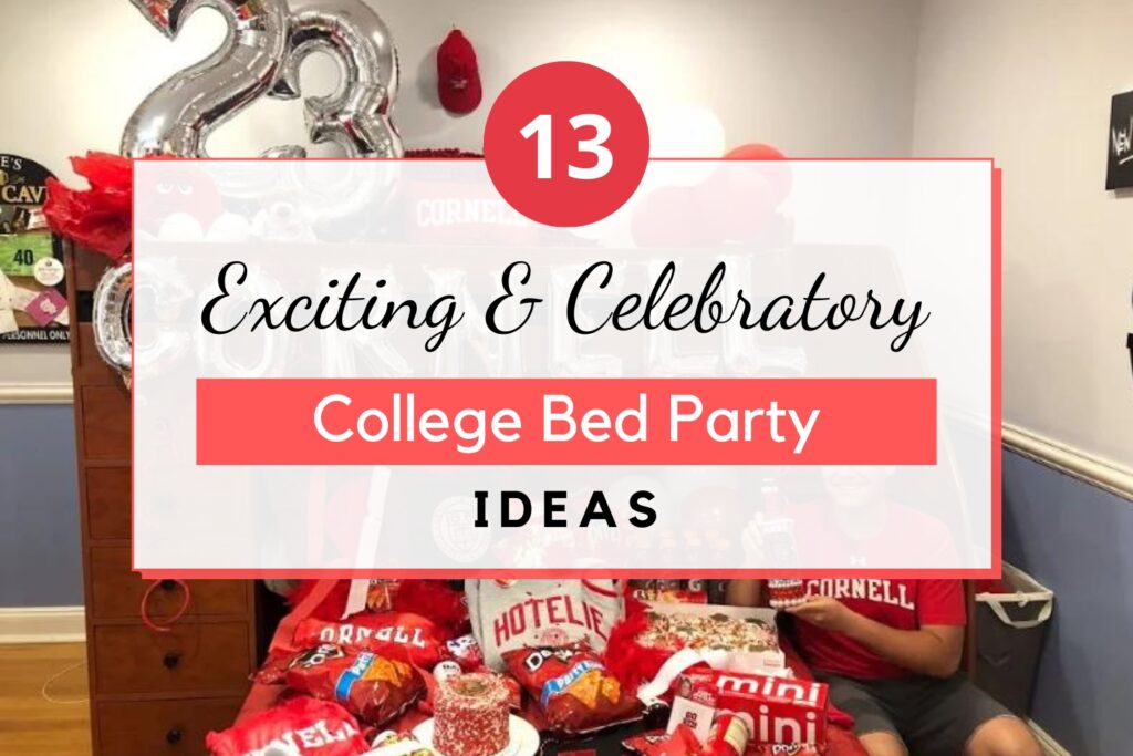 College Bed Party Ideas Featured Image