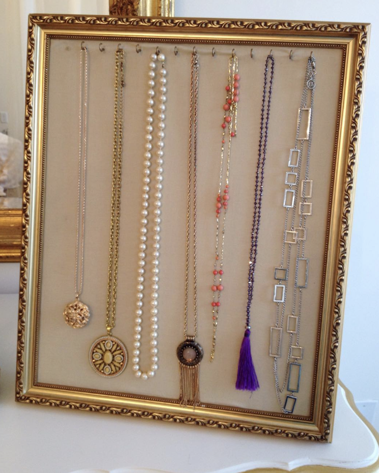 Diy Necklace Organizer