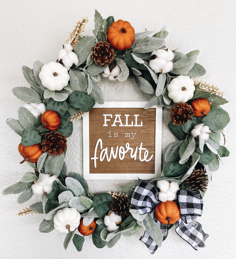 Fall Themed Wreath