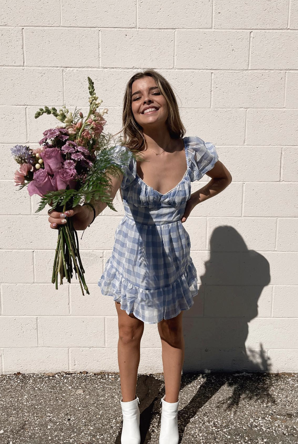 Gingham Dress Outfit