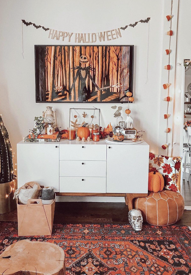 Halloween Living Room Decor