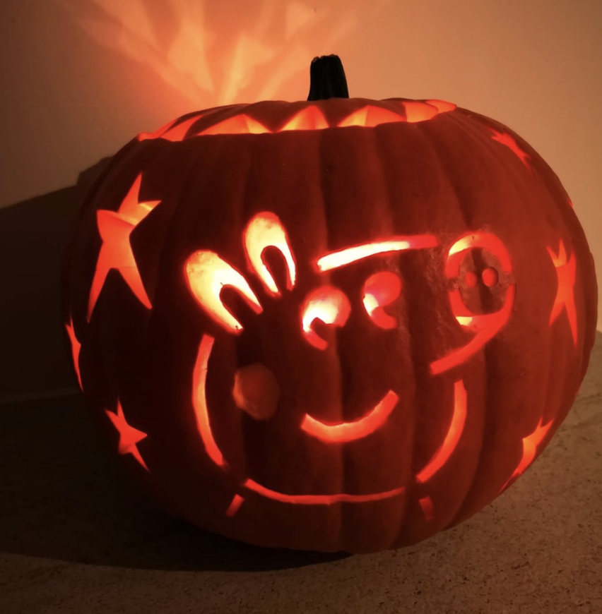 Peppa Pig Pumpkin