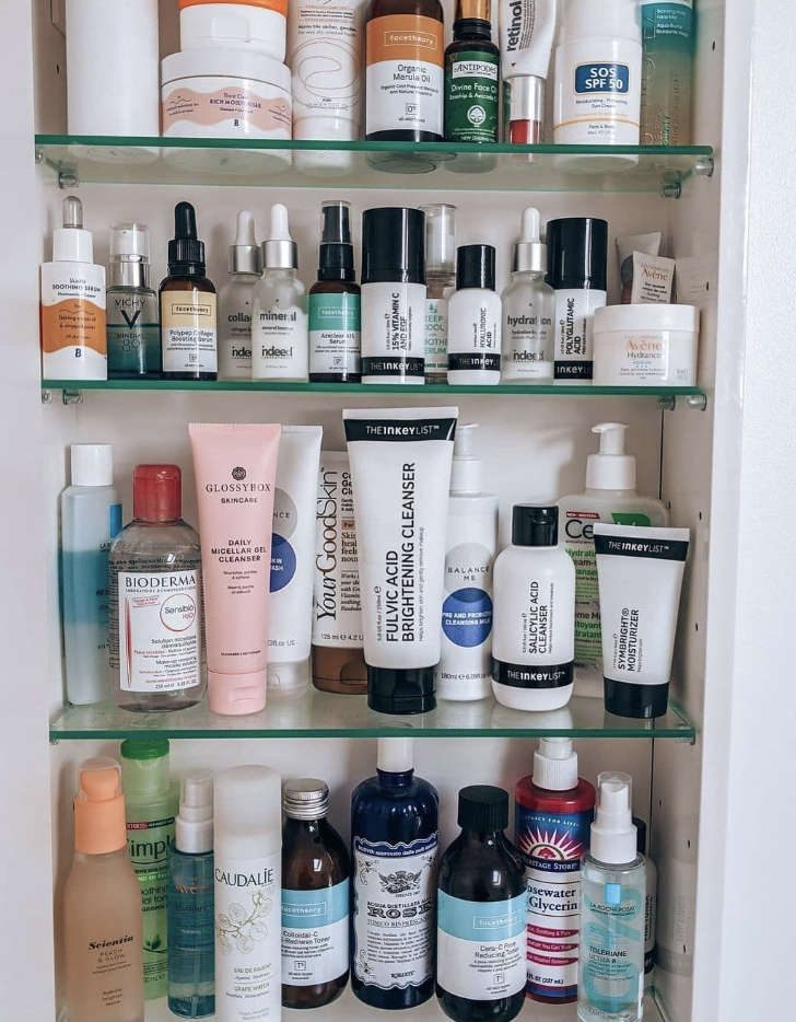 Skincare Shelf