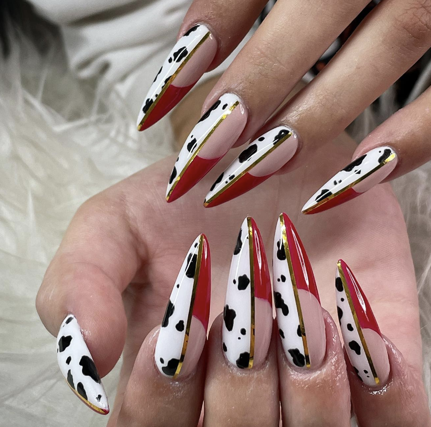 Cruella De Ville Nails