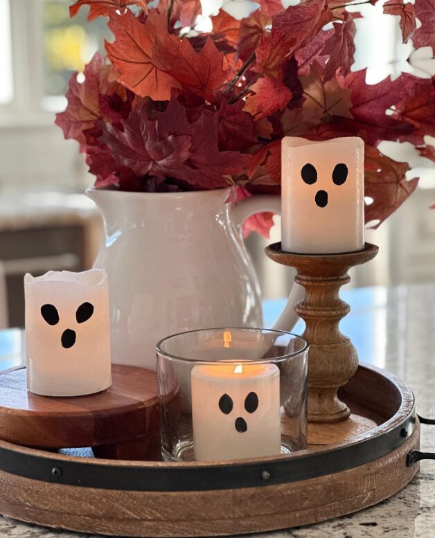 Diy Ghost Candles