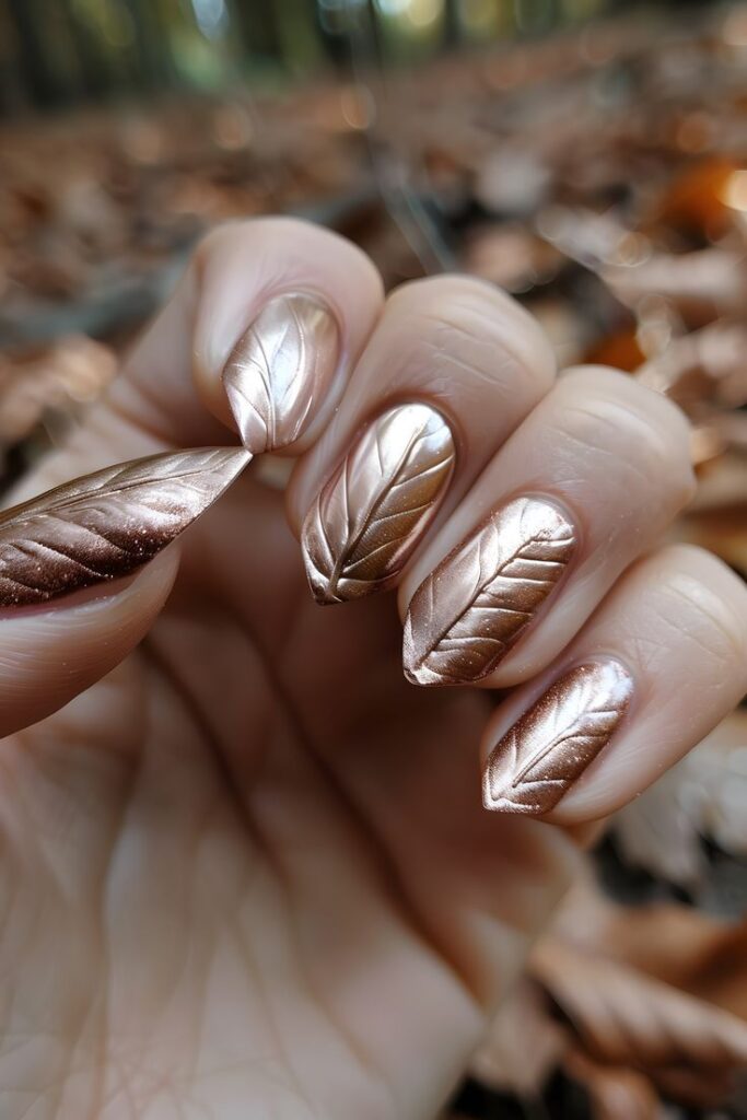 Metallic Leaves