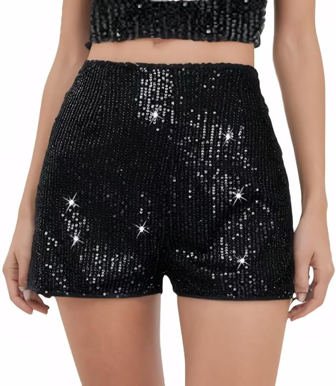 Sequin Sparkle Shorts