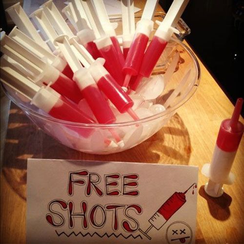 Syringe Jello Shots