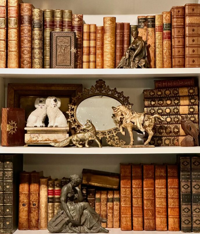 Antique Aesthetic Bookshelf