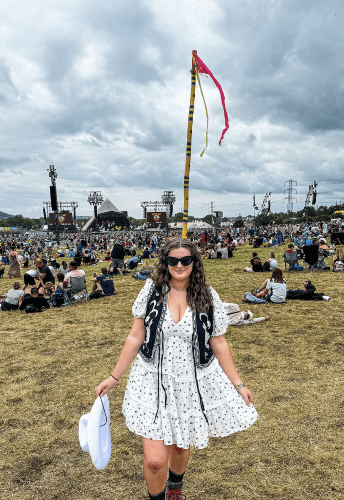 Folksy Sundress And Boots Look