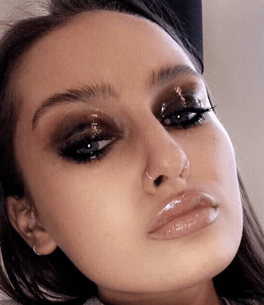 Glossy Vinyl Smokey Eye