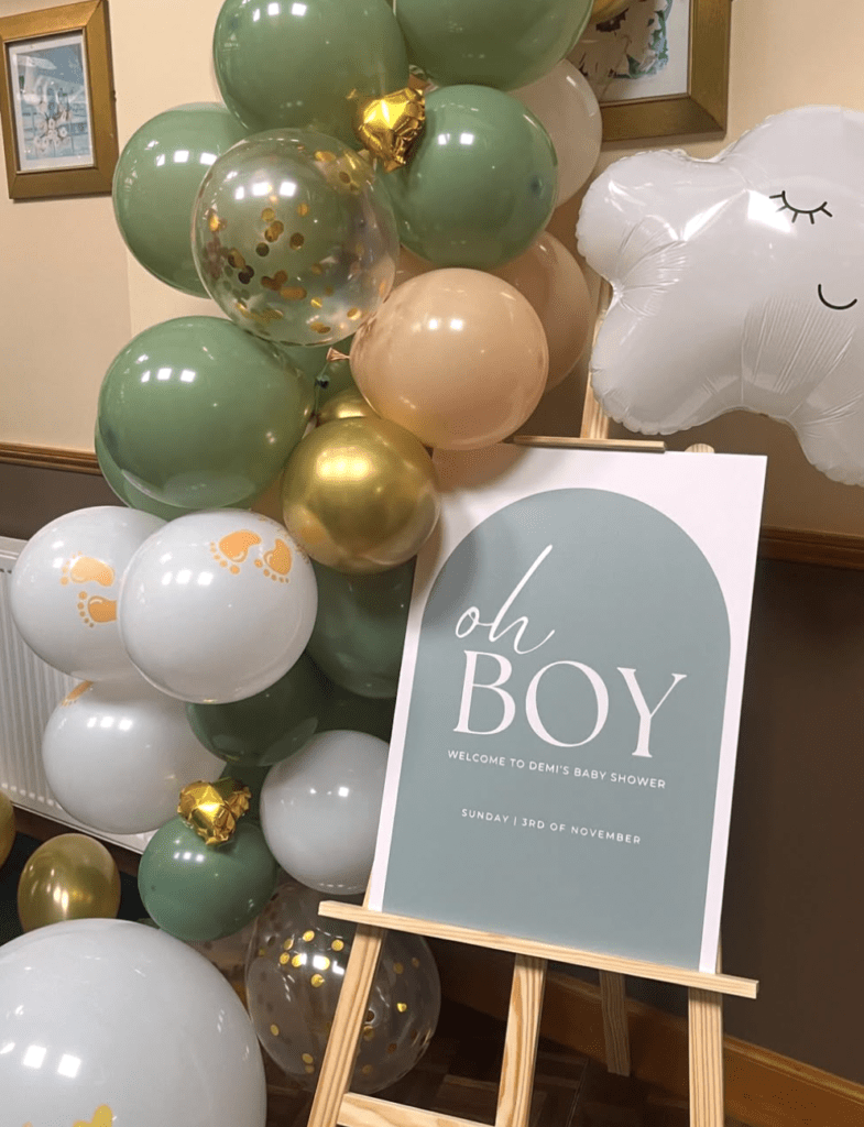 Oh Boy Baby Shower Theme